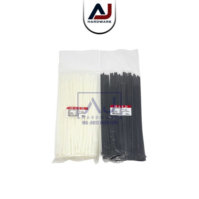Kabel Ties Tebal Hato Kabel Tis 25 cm 100 pcs Cable Tie 3,6 x 250 mm