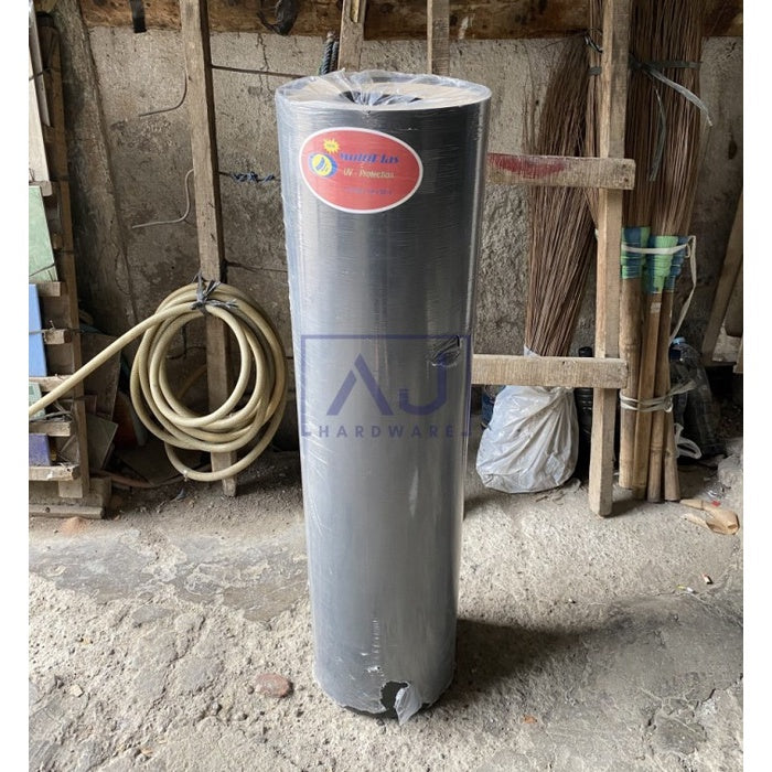 Penutup Pagar Rumah Fiber Garis Plastik Tebal 1.2 MM Tinggi 1.2 M Roll