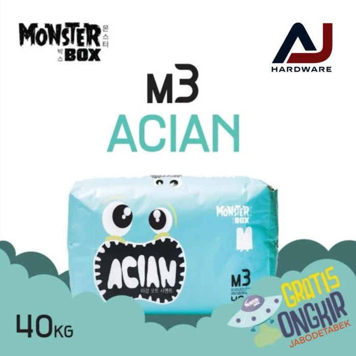 Semen Instan Mortar Acian Acian Dinding MonsterBox M3