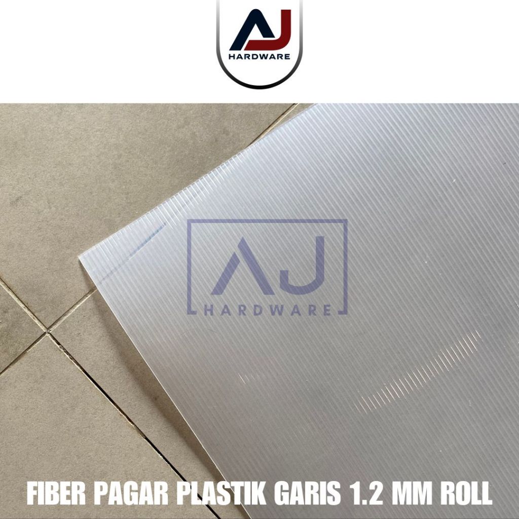 Penutup Pagar Rumah Fiber Garis Plastik Penutup Serbaguna 1.2 MM Dijual Per Roll Anti Karat, Tahan Cuaca, dan Tahan Lama
