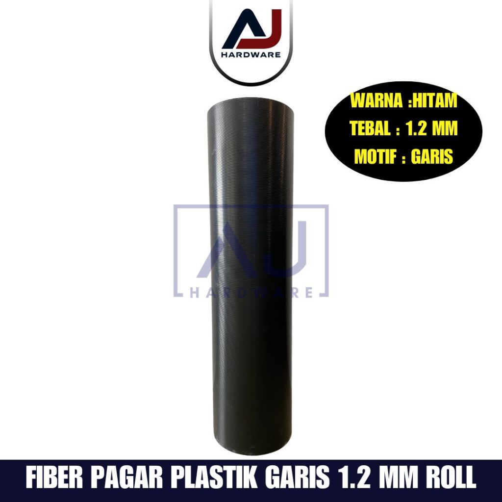 Penutup Pagar Rumah Fiber Garis Plastik Penutup Serbaguna 1.2 MM Dijual Per Roll Anti Karat, Tahan Cuaca, dan Tahan Lama