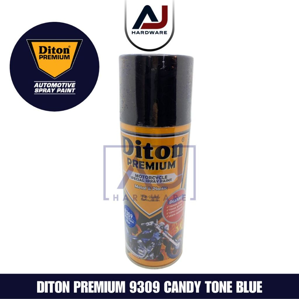 Cat Semprot Diton Premium 400 CC Pilok Cat Semprot Warna Standart Cat Motor Ready Semua Warna