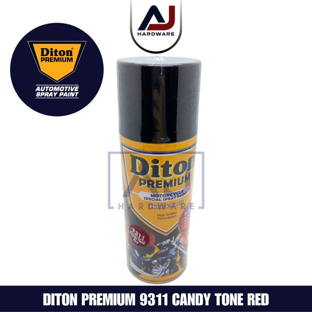 Cat Semprot Diton Premium 400 CC Pilok Cat Semprot Warna Standart Cat Motor Ready Semua Warna