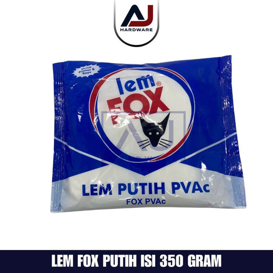 Lem Fox Putih PVAC 350 Gr Bungkus Biru Lem Fox Putih Lem Kertas Lem Kayu