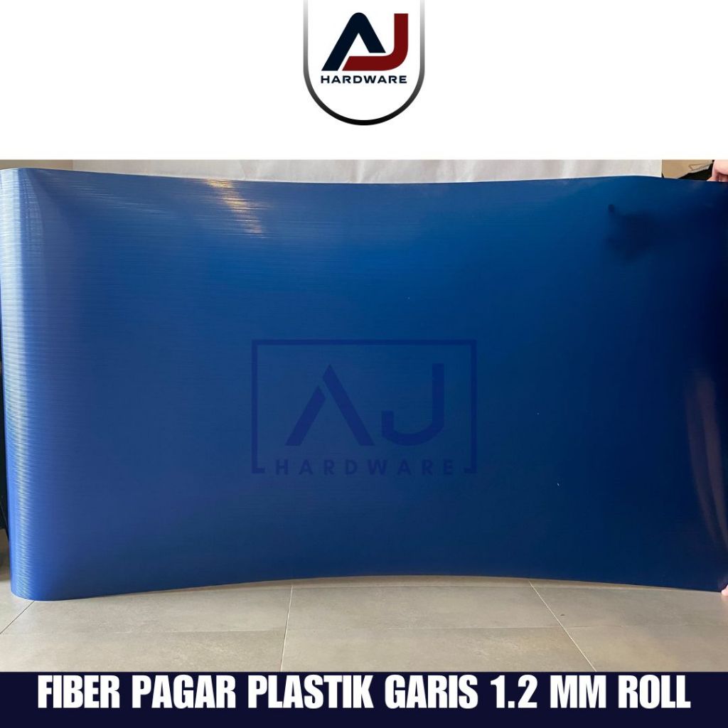 Penutup Pagar Rumah Fiber Garis Plastik Penutup Serbaguna 1.2 MM Dijual Per Roll Anti Karat, Tahan Cuaca, dan Tahan Lama