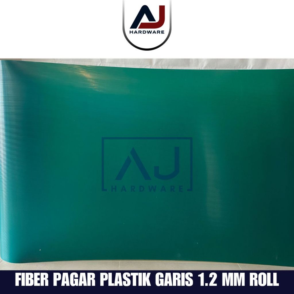 Penutup Pagar Rumah Fiber Garis Plastik Penutup Serbaguna 1.2 MM Dijual Per Roll Anti Karat, Tahan Cuaca, dan Tahan Lama