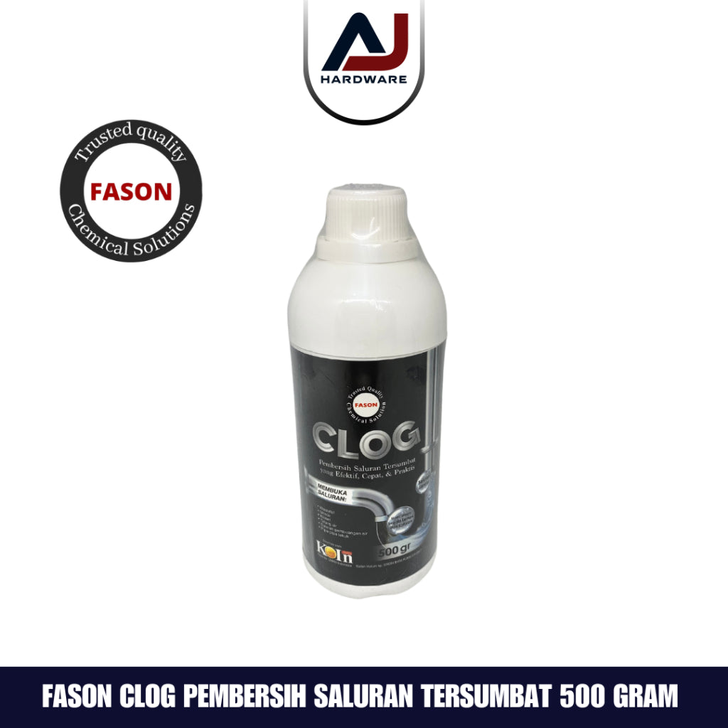 Fason Anti Sumbat Pipa Wastafel Drain Clogging Solution Clog 500 Gram