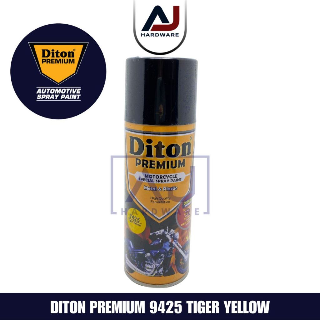 Cat Semprot Diton Premium 400 CC Pilok Cat Semprot Warna Standart Cat Motor Ready Semua Warna