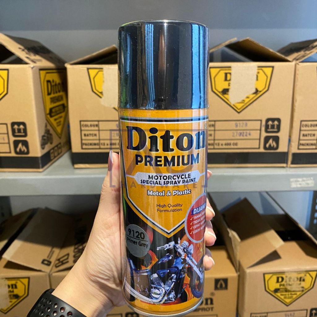 Cat Semprot Diton Premium 400 CC Pilok Cat Semprot Warna Standart Cat Motor Ready Semua Warna