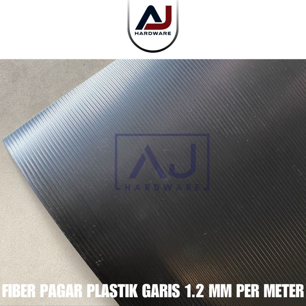 Penutup Pagar Rumah Fiber Garis Plastik Penutup Serbaguna Tebal 1.2 MM Lebar/Tinggi 1 Meter Dijual Per Meter