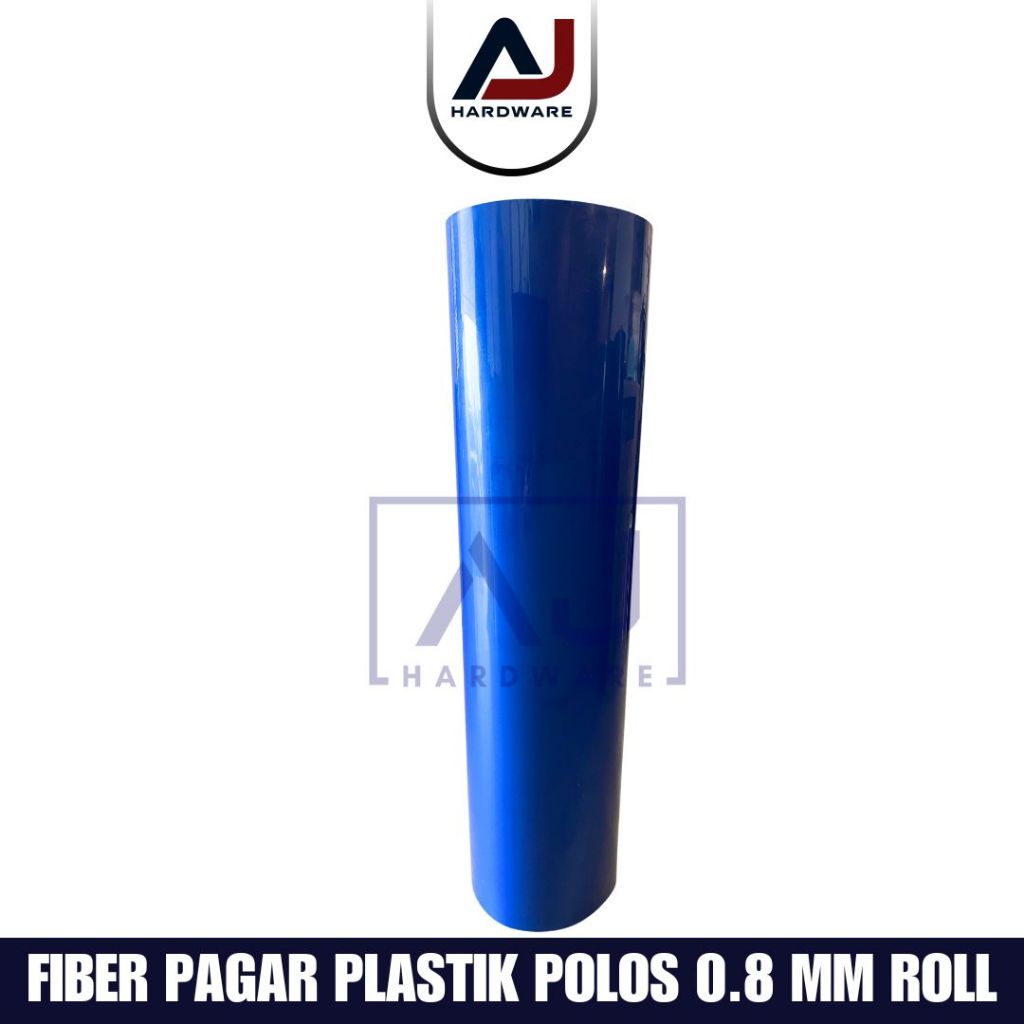 Penutup Pagar Rumah Fiber Polos Plastik Penutup Serbaguna 0.8 MM Roll