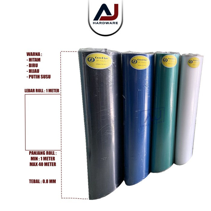 Penutup Pagar Rumah Fiber Garis Plastik Penutup Serbaguna 0.8 MM Roll