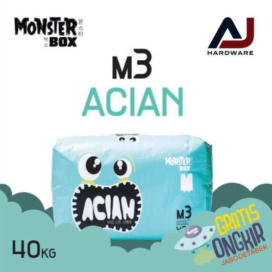 Semen Instan Mortar Acian Acian Dinding MonsterBox M3