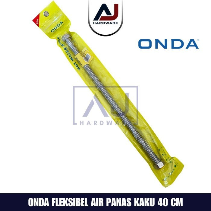 Flexible Hot Water Hose Onda 40 Cm Selang Fleksibel Air Panas Kaku 1/2"x1/2" 40cm