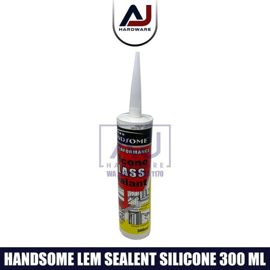 Lem Kaca Botol Handsome Silicon Sealant Lem Silicon Multi Propose